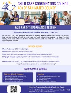 Parent Information Session @ Online via Zoom