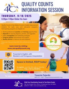 ~~CANCELLED~~ Quality Counts Informational Session
